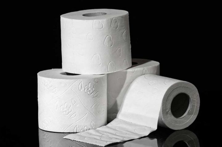 Toilet paper and sanitary products